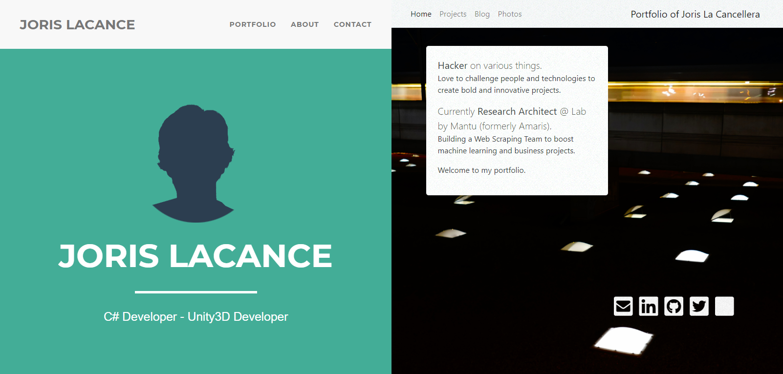 Before and Now